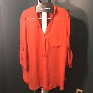 Salmon blouse